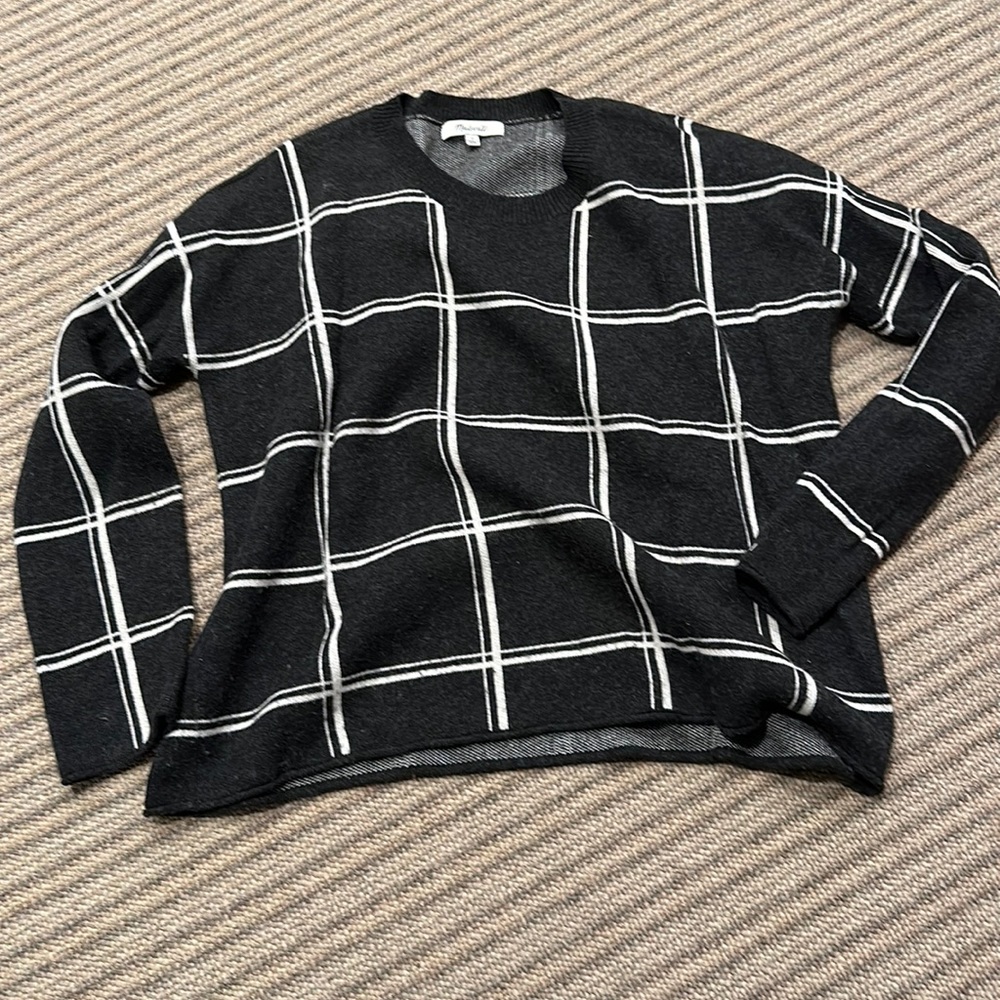 Madewell size small merino wool mix sweater